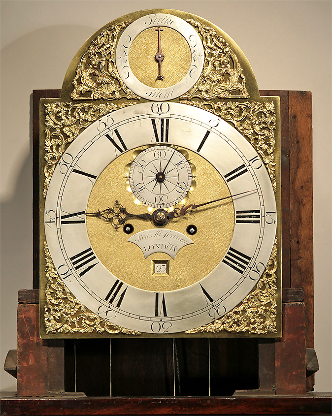Photo of photos/Ken McLennan-George_III_Mahogany_Longcase_Clock__face2_674w